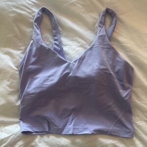 Lululemon Align Lavender V-Neck Tank Top